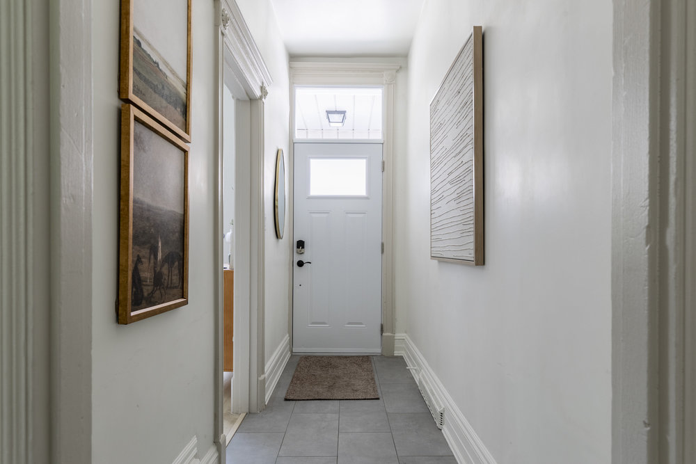 Entryway after renovation